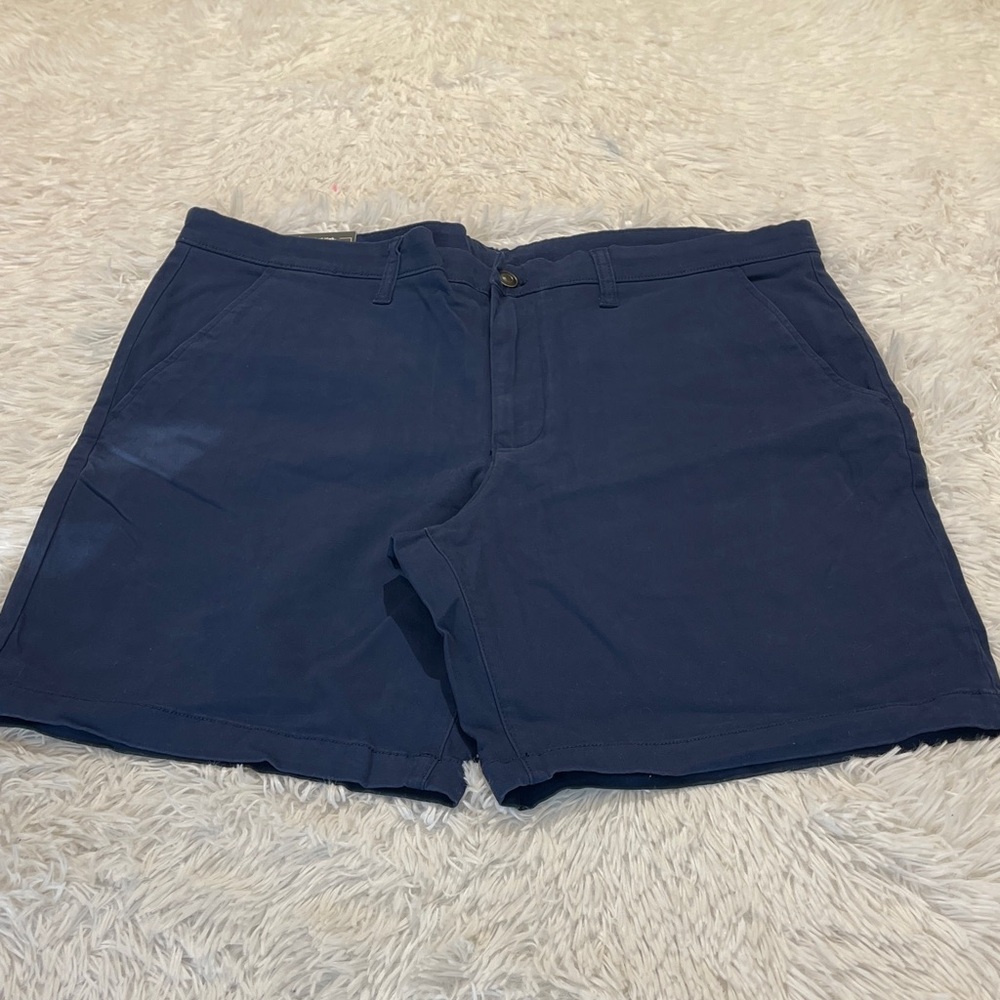 MEMBERS MARK SIZE 40 Men's Navy Blue Shorts NWT